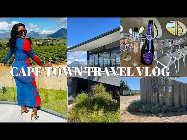 Travel Vlog:Spend the day with us @Louisvale Wine Farm,Cape Town #vlog #winetasting #capetown #2024