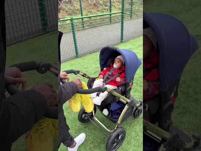 This baby is the next kylian Mbappe