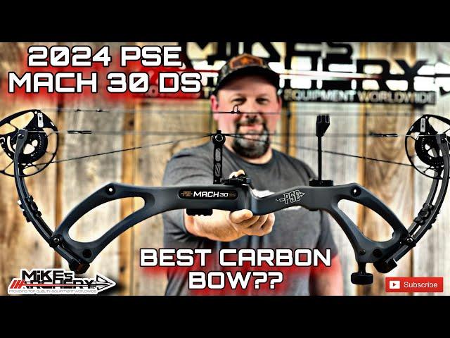 PSE 2024 Carbon Mach 30 DS Bow Review by Mike's Archery