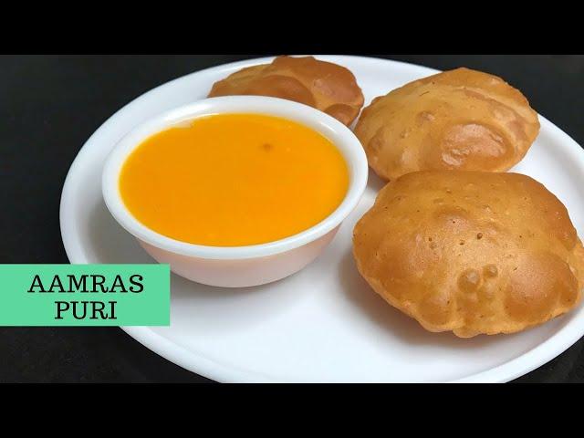 Aamras Puri | Gujarati Aamras | Summer Recipes