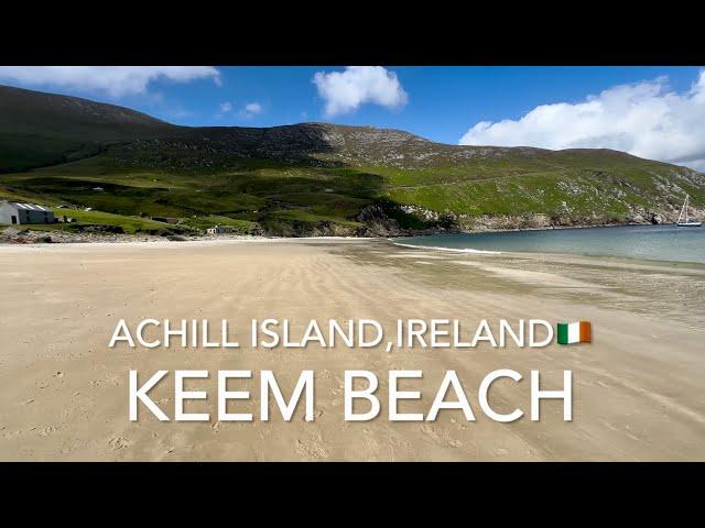 Keem Beach, Achill Island, Ireland (4K)