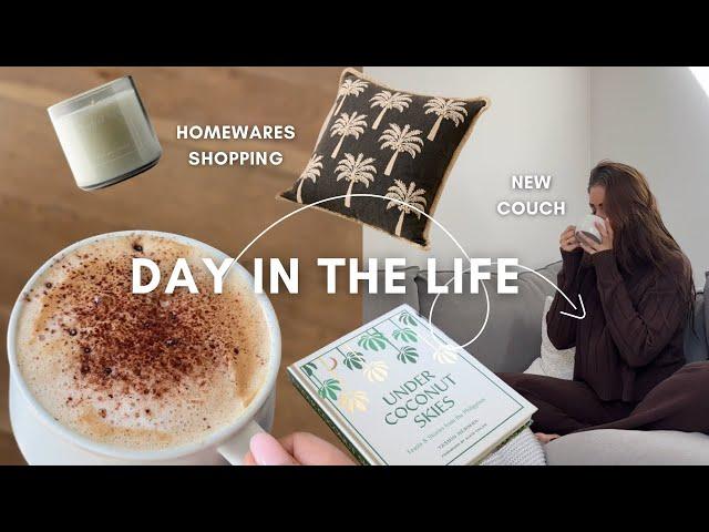 DAY IN THE LIFE | Home Office Setup, Organising and Decluttering, Kitchen Essentials, Celery Juice