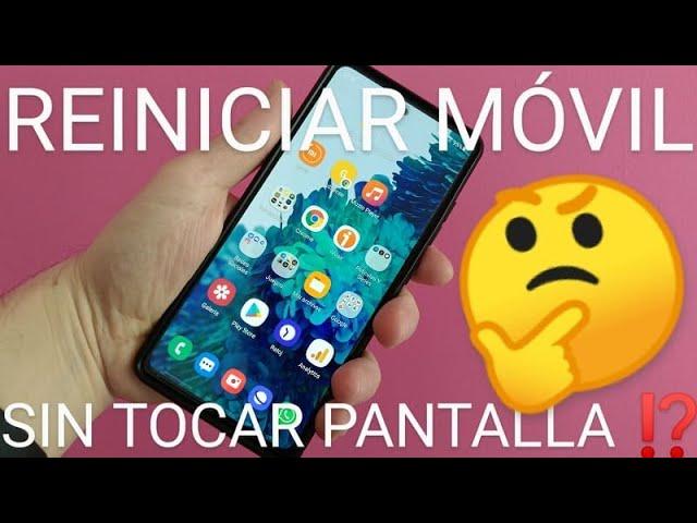  Como REINICIAR el MÓVIL si NO FUNCIONA la PANTALLA TÁCIL FÁCIL y RÁPIDO