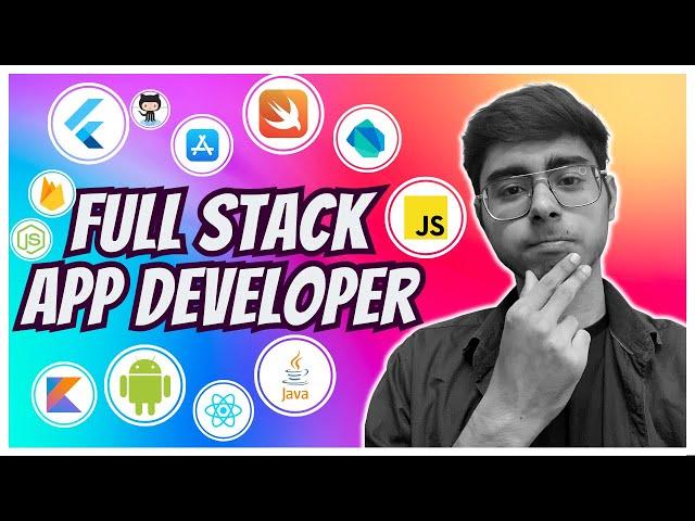 Become a Full Stack App Developer | DO THIS!!