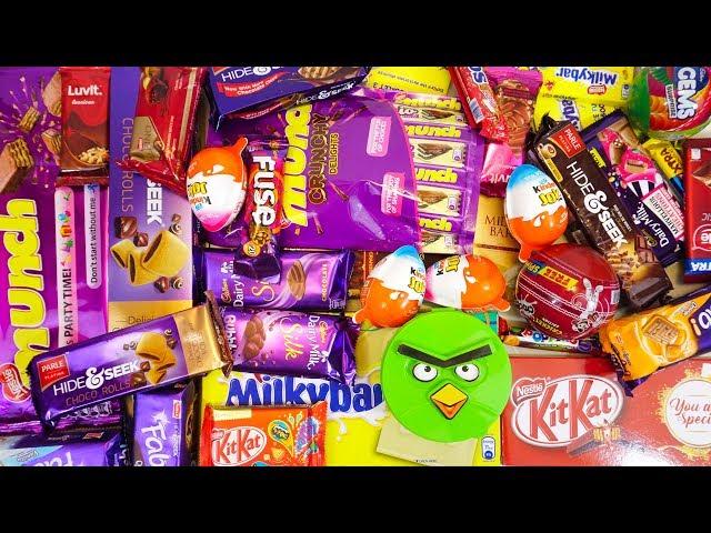 Lots Of Candies ,Kinder Joy surprise eggs opening