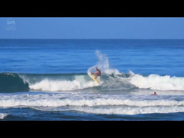 Beach break barreling, 11 August 2024