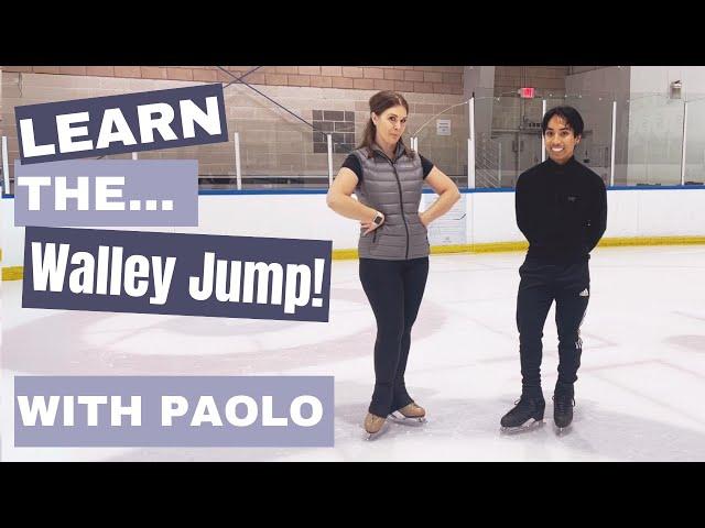 How To Do Walley Jumps in FIgure Skates!