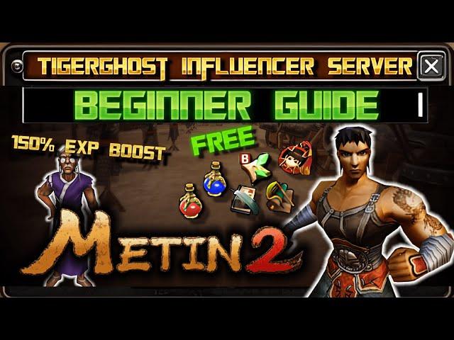 Tigerghost [Beginner Guide] Der leichteste Start | Metin2 2023 anfangen