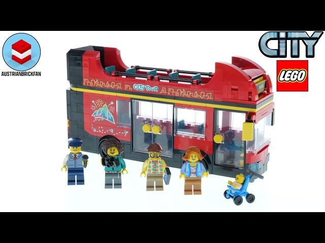 LEGO City 60407 Double Decker Sightseeing Bus – LEGO Speed Build Review