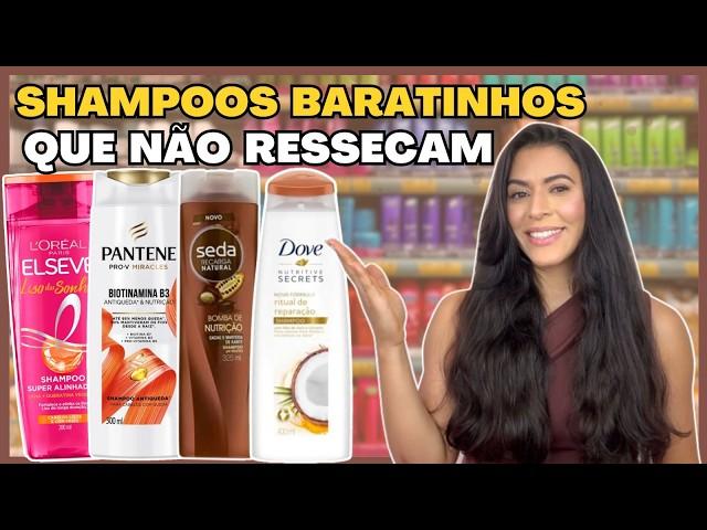 TOP 5 SHAMPOOS THAT DON'T DRY OUT YOUR HAIR: CHEAP DRUGSTORE BUYERS - For washing your hair every...