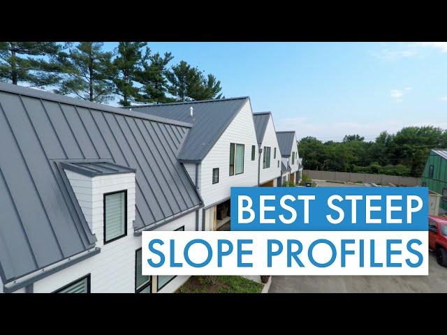 Steep Slope Metal Roofing: Best Standing Seam Metal Roofing Profiles