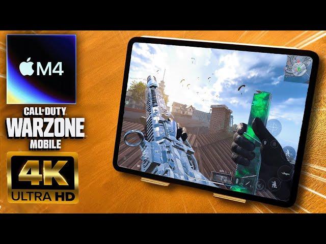 Call Of Duty: Warzone Mobile Max Graphics Gameplay İPad Pro M4