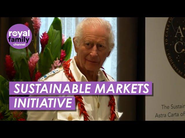 WATCH: King Attends Sustainable Business Forum in Samoa