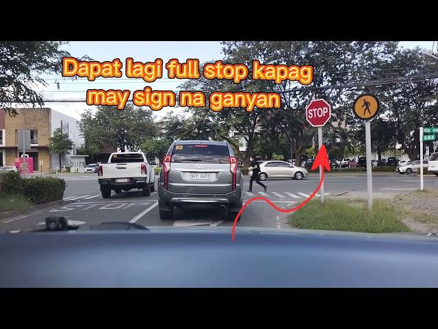 TRAFFIC RULES - SUBIC BAY (First stop first go)