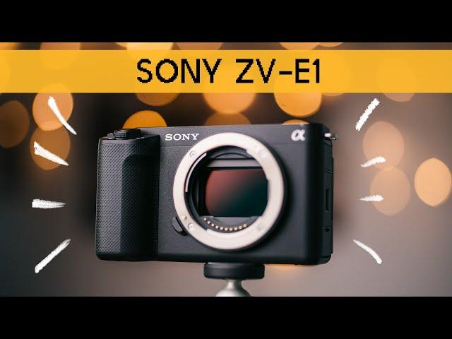 NEW Sony ZV-E1 - The Best Camera for Vloggers and Content Creators in 2023 is Here!