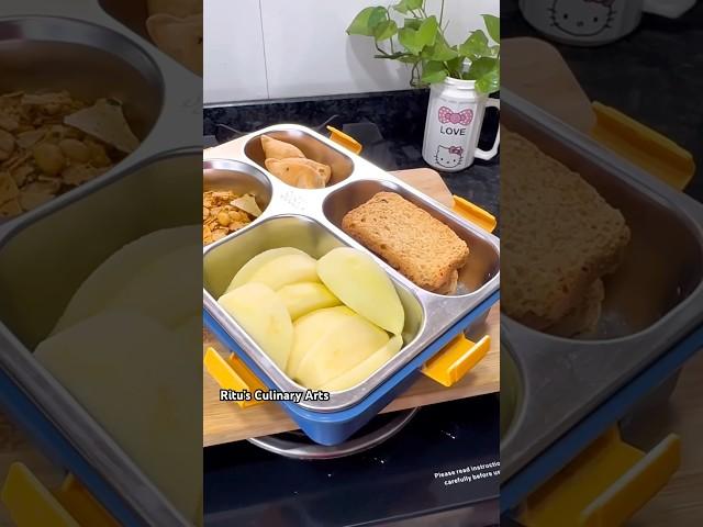 Food Hack with Apple #lunchboxideas #viralfood