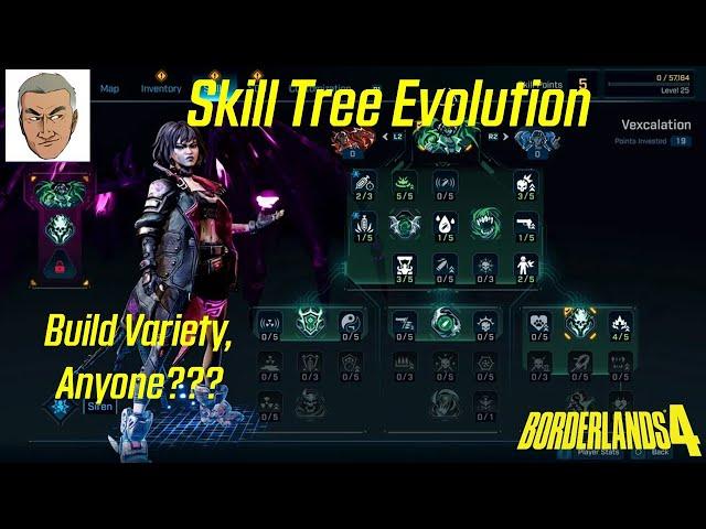 Borderlands 4 Skill Tree Evolution