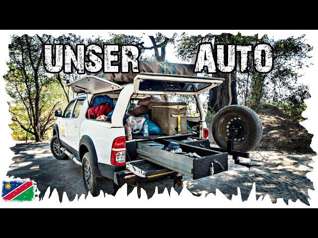 Unser Camper - Camping in Namibia - Dachzeltcamper - Namibia Reise #14