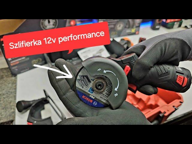 PARKSIDE PERFORMANCE Akumulatorowa szlifierka kątowa 12 V, PPWSA 12 A1 Test Nowy model