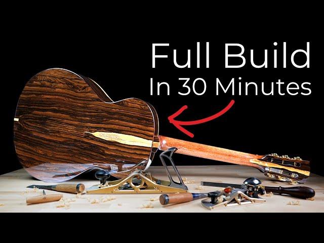 Building a $28,000 Acoustic Guitar in 4 Months - FULL BUILD Process!