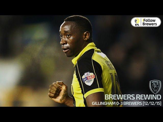 MATCH HIGHLIGHTS | Gillingham 0-3 Burton Albion