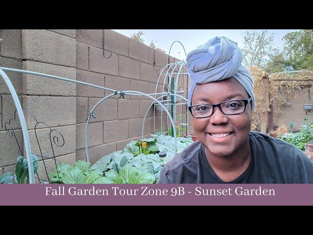 Fall Garden Tour Zone 9B - Sunset Garden