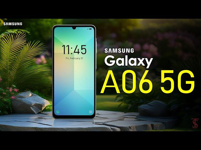 Samsung Galaxy A06 5G Price, Official Look, Design, Specifications, Camera, Features | #galaxya06