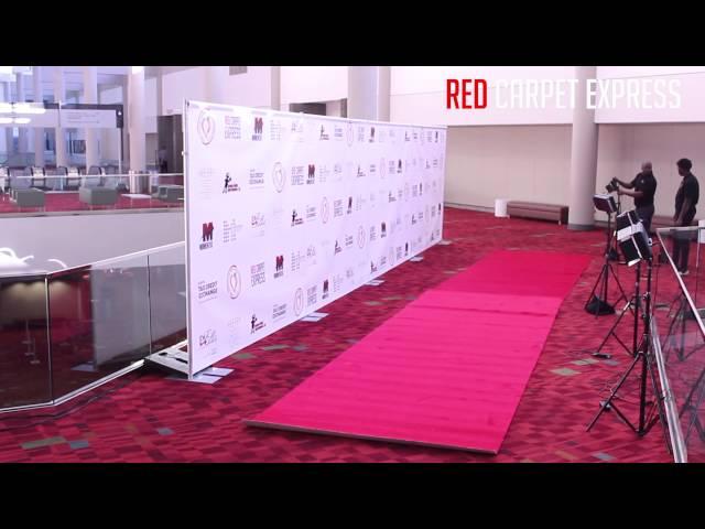 Red Carpet Express - Red Carpet Setup Timelapse