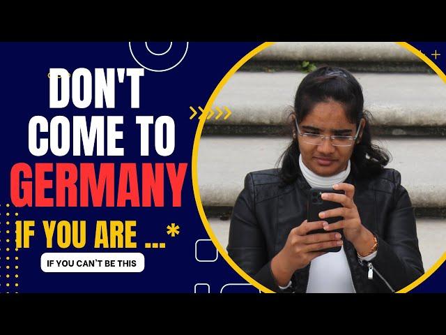 మీరు ఇలా ఉంటే దయచేసి Germany రావద్దు || Life in Germany || Expectations Vs Reality
