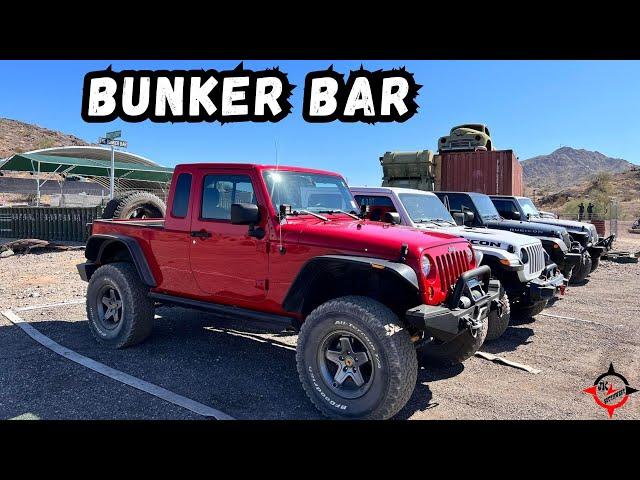 We travel offroad to visit the Bunker Bar near Lake Havasu