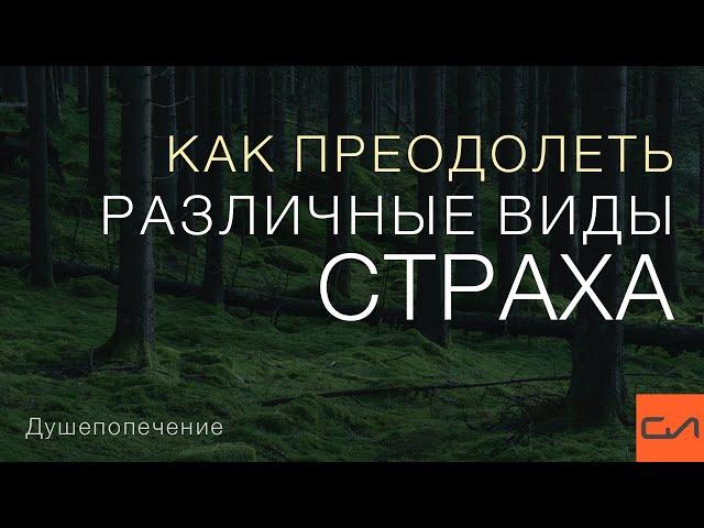 Как преодолеть различные виды страха (душепопечение) | Андрей Вовк | Слово Истины