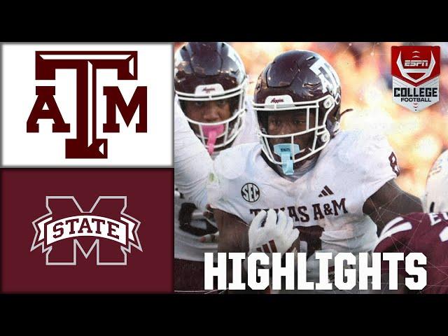 Texas A&M Aggies vs. Mississippi State Bulldogs | Full Game Highlights | ESPN College Football