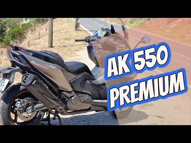 KYMCO AK 550 PREMIUM 2023  Review & TestRide    - ENGLISH 