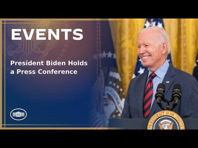 President Biden Holds a Press Conference