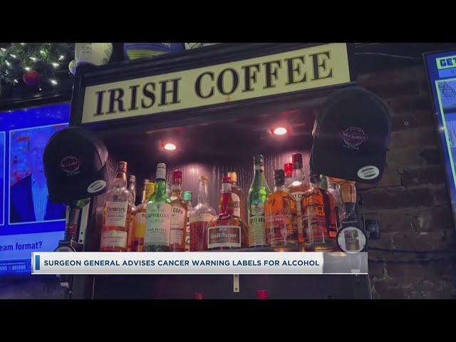 Surgeon General Advises Cancer Warning Labels For Alcohol