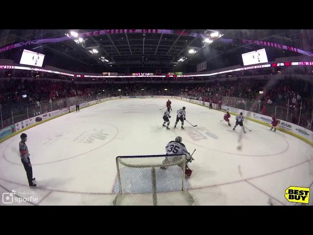 Allen Americans OT game-winning goal (5-4) vs. Idaho