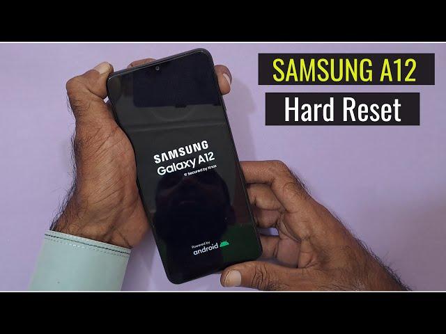 Samsung A12 Hard Reset Not Working 2023 | Solution |Samsung A12 Hard Reset