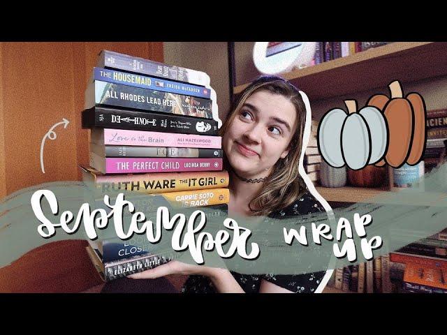 I read 21 books in September and found a new favorite  || September Wrap Up