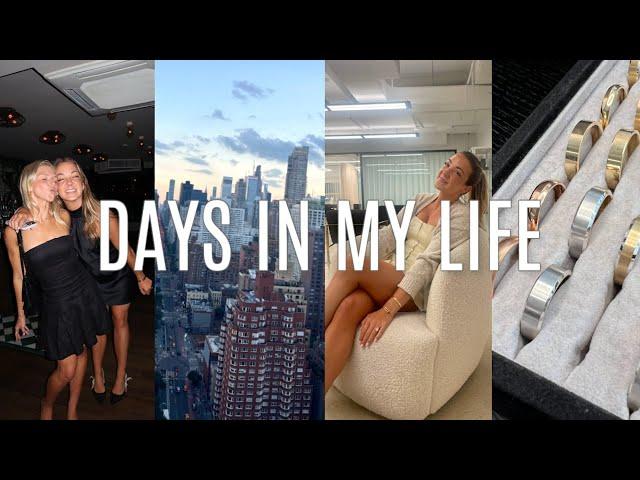 NYC VLOG: reunited with Sydney!! exploring, wedding band shopping, + more !