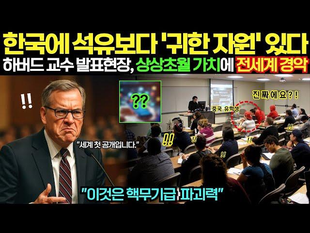 미국 하버드 교수, 단 하루 만에 움직인 한국에 놀랐습니다ㅣ해외감동사연ㅣ