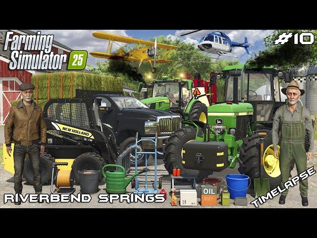 SPREADING SLURRY AND FEEDING ANIMALS | Animals on RIVERBEND | Farming Simulator 25 | Episode 10