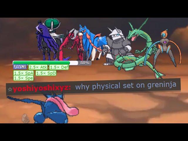 this is why you use physical greninja