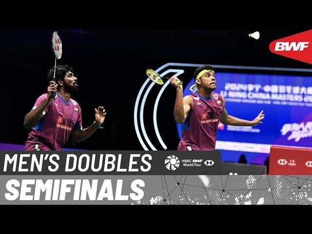 LI-NING China Masters 2024 | Jin/Seo (KOR) vs. Rankireddy/Shetty (IND) [6] | SF