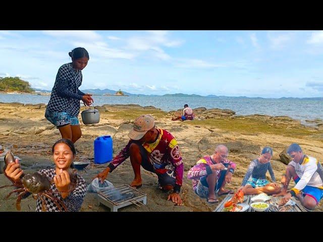 DI INAASAHAN BIG MUD CRUB AND FRESH FISH FOR LUNCH SA TABING DAGAT