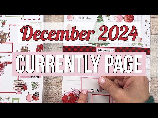 December 2024 Currently Page Plan With Me - Memory Planning - Live Love Posh Christmas