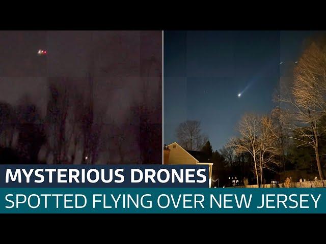 What we know about the mysterious drones flying over New Jersey | ITV News