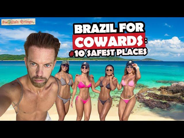 How dangerous is Brazil to travel?| 10 SAFEST & BEST beach destinations️| SAFETY, SUN & PARTY