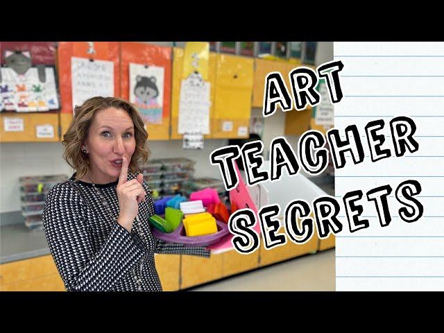 Managing the Material Prep for Art Teachers