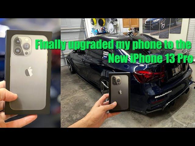 Getting the new iPhone 13 Pro and getting it setup