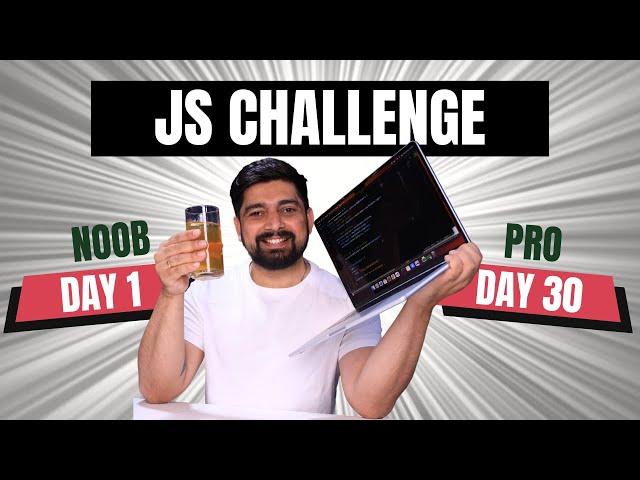 Actionable Javscript Roadmap | 30 day challenge | course launch